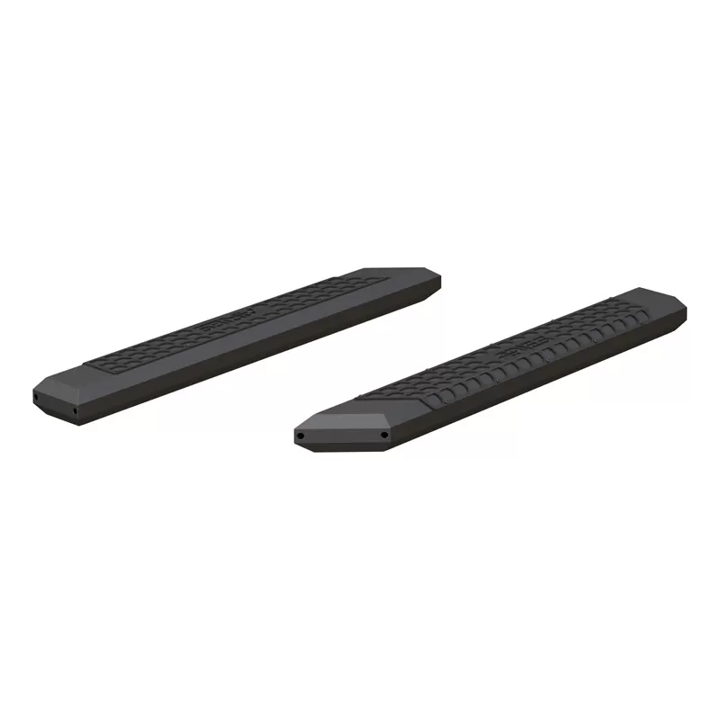 Aries Aluminum Carbide Black Powder Coat AdvantEDGE 5-1/2" Side Bars (No Brackets) - 2055953
