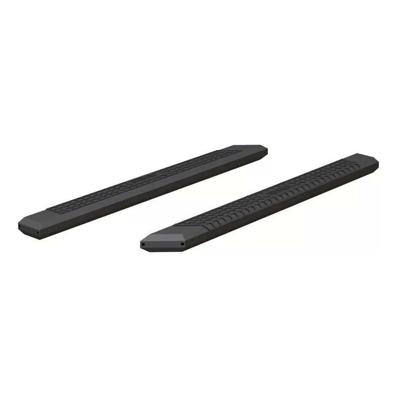 Aries Aluminum Carbide Black Powder Coat AdvantEDGE 5-1/2" Side Bars (No Brackets) - 2055975