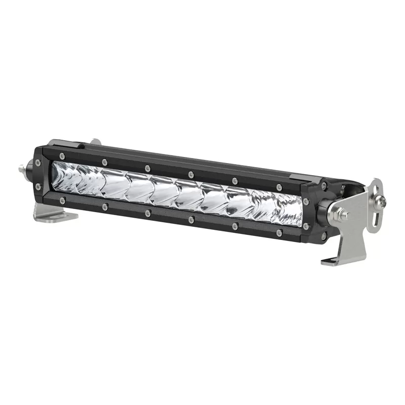 Aries Aluminum Semi-Gloss Black Powder Coat 10" Single-Row LED Light Bar - 1501260