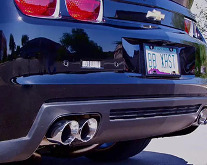 B&B Exhaust PRT Catback Exhaust with 4-Inch Quad Round Tips Chevrolet Camaro ZL1 2013-2015 - FBOD-0715