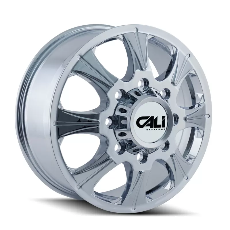 Cali Off-Road Brutal 9105 Front Chrome 22x8.25 8x165.1 127mm 121.3mm Wheel - 9105-22881CF121