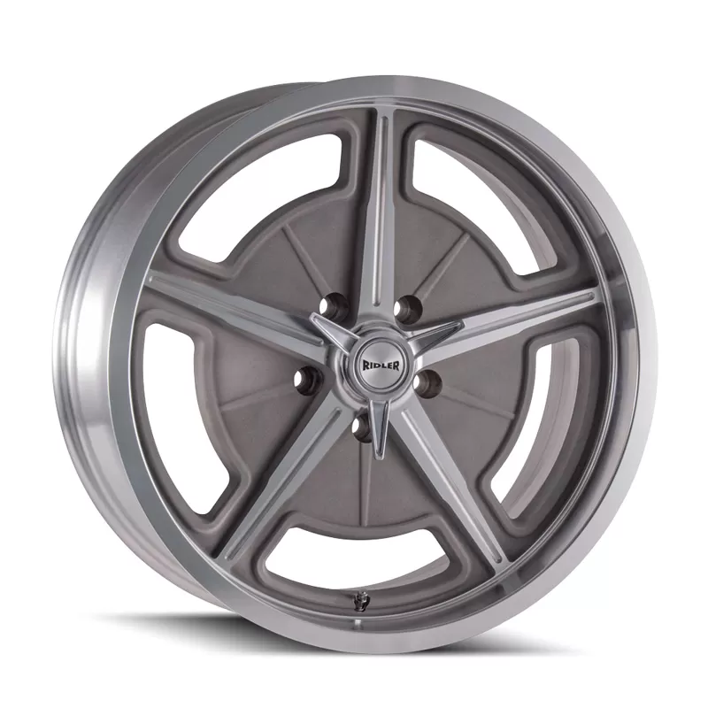 Ridler Wheels Aluminum 605 20x10 Silver Machined 5x139.7 Bolt Pattern - 605-2185GM