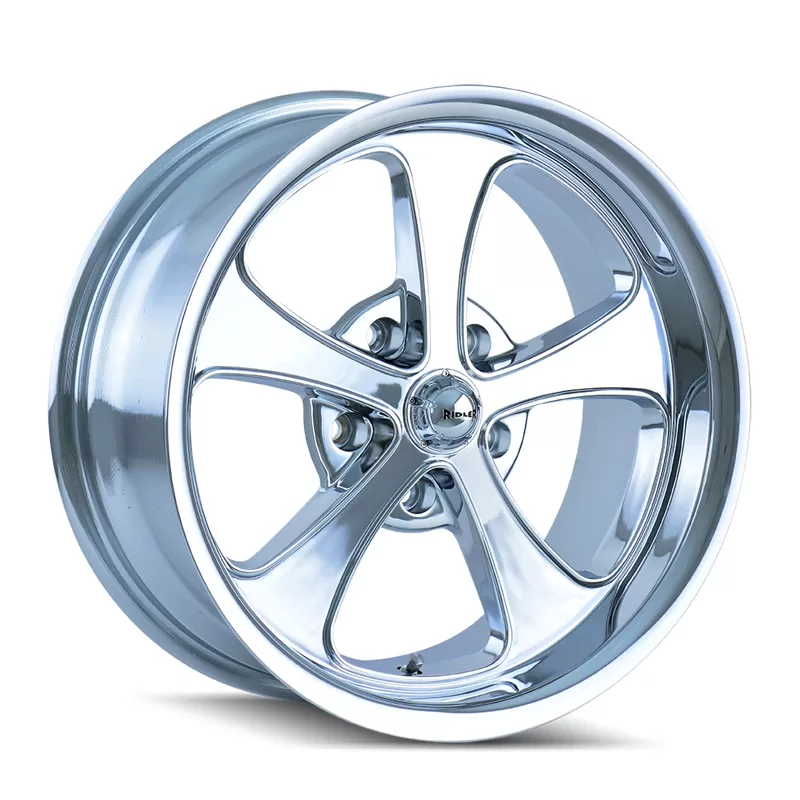 Ridler Wheels Aluminum 645 17x7 Chrome 5x120.65 Bolt Pattern - 645-7761C