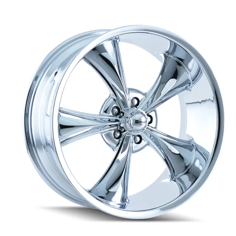 Ridler Wheels Aluminum 695 18x8 Chrome 5x120.65 Bolt Pattern - 695-8861C