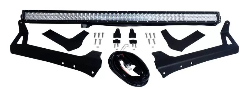 50\" LED Light Bar and Windshield Bracket Kit for 2007-2018 Jeep JK Wrangler Jeep Wrangler 2007-2018 - RT28093