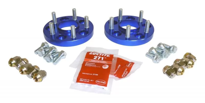 RT Offroad .75" Wide Blue Wheel Spacer Set for Jeep 15-18 BU Renegade, 14-18 KL Cherokee - RT32015