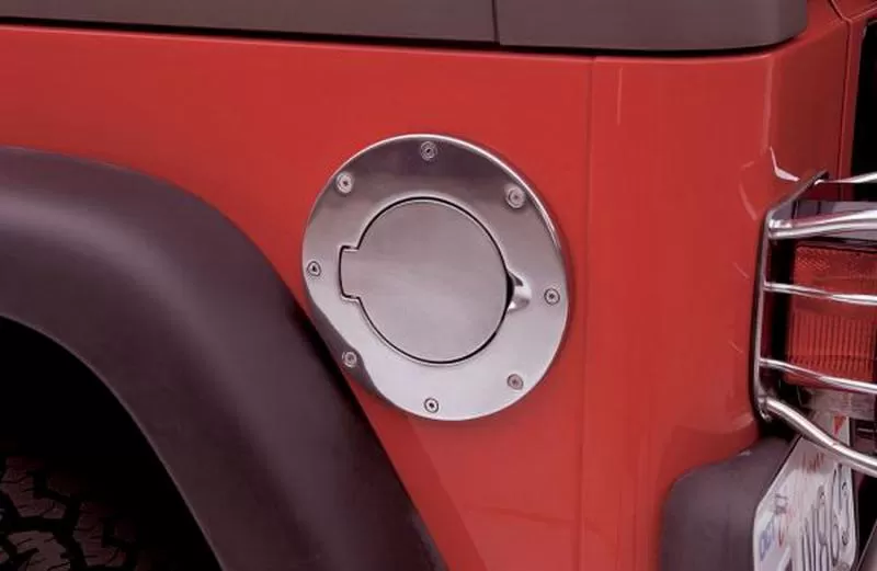 Rampage Billet Style Gas Cover Jeep Wrangler 2007-2018 - 75001