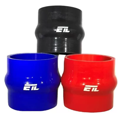ETL Performance Silicone Hump Hose 2.00 Inch Diameter 3.00 Inch Black - 233002