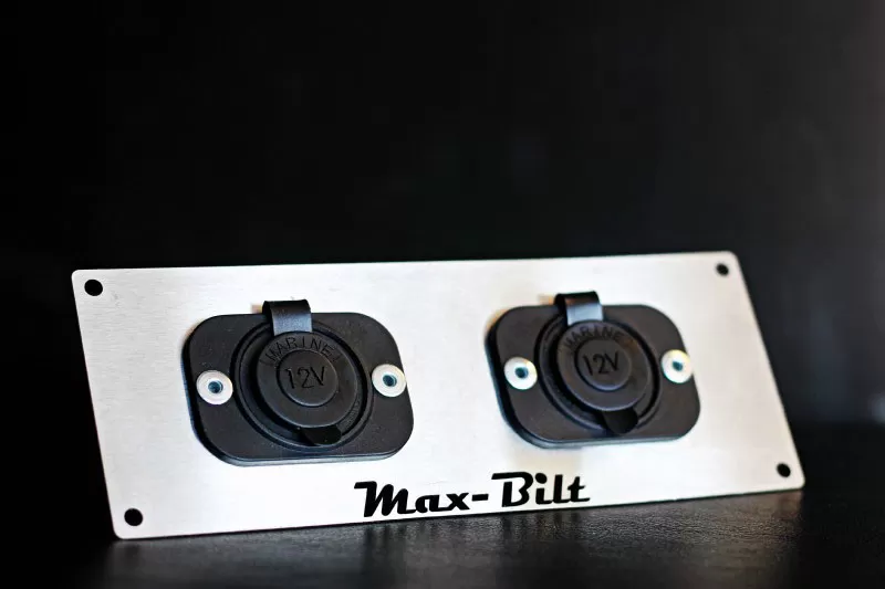 Max-Bilt AUX Power Socket Panel - PSP2