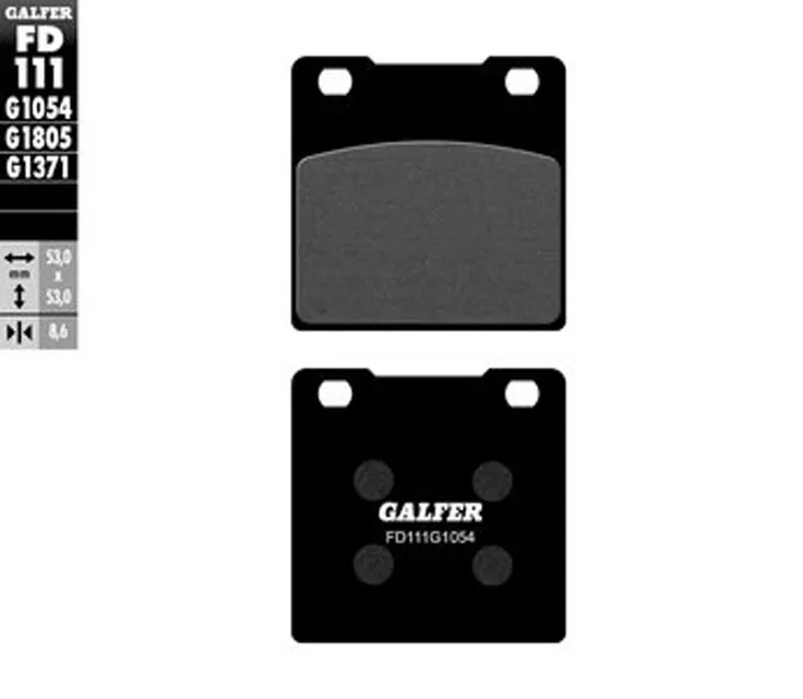 Galfer Rear Brake Pads SUZUKI GSXR 750 - FD111G1054