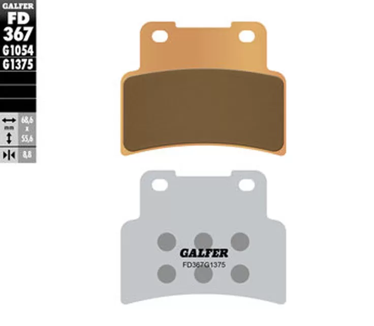 Galfer Front Brake Pads APRILIA SHIVER SL GT - FD367G1375