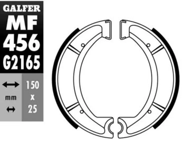 Galfer Rear Brake Pads YAMAHA SR 500 - MF456