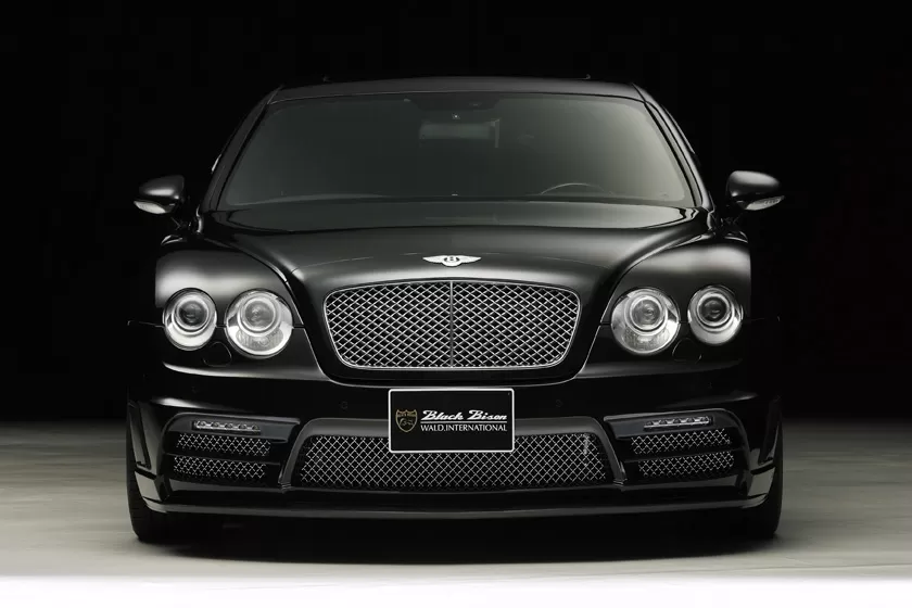 Wald USA Black Bison Edition Front Bumper w/ Fogs Bentley Continental Flying Spur 09-12 - BFS.BB.FB.CF.09