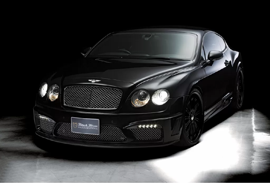 Wald USA Black Bison Edition Front Bumper w/ LED Bentley Continental GT 04-12 - BGT.BB.FB.08
