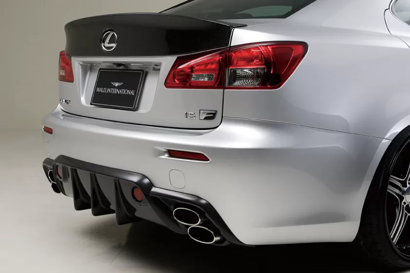Wald USA Black Bison Edition Rear Diffuser Lexus ISF 08-14 - ISF.RD.08