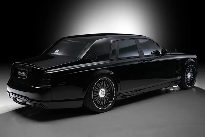 Wald USA Black Bison Edition Trunk Lip Royce Phantom Series I 03-12 - RRP.BB.TL.03