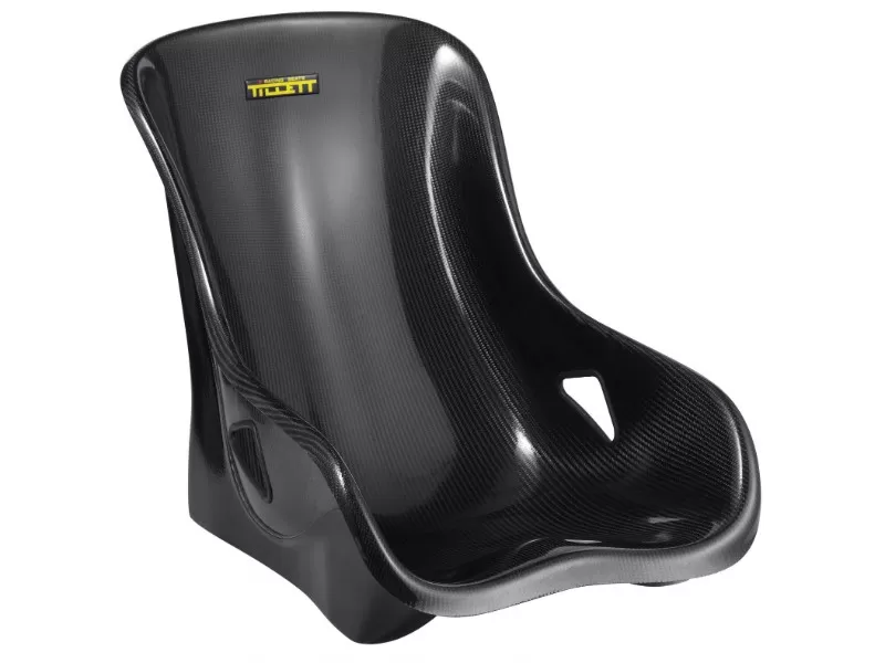 Tillett W1i-40 Race Car Seat in Black GRP with back frame and with Edges Off - W1I-40/GRPBF