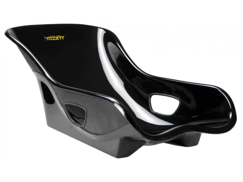 Tillett W4 Black GRP Race Car Seat with back frame - W4-44.5GRPBF