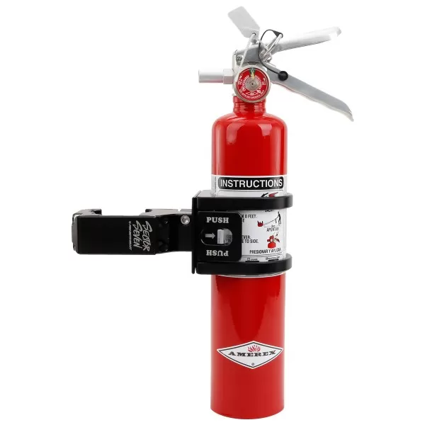Sector Seven Quick Release Fire Extinguisher Mount - S7-CL-002