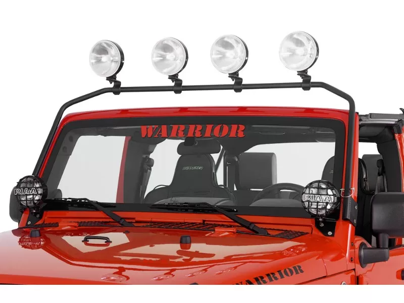 Warrior Products Safari Light Bar Front Jeep JK Wrangler | Unlimited 07-17 - 869