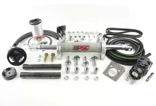 Full Hydraulic Steering Kit, 2007-11 Jeep JK 3.8L EGH (35-42 Inch Tire Size) PSC Performance Steering Components - FHK100JK