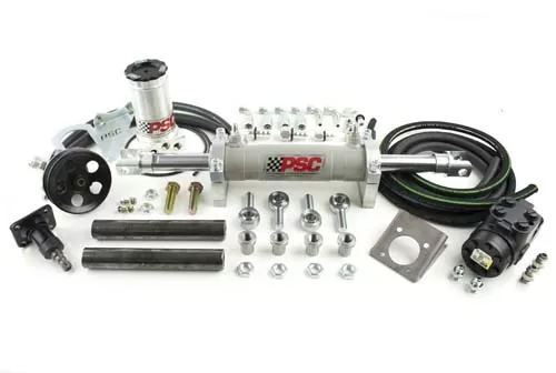 Full Hydraulic Steering Kit, 1997-2006 Jeep LJ/TJ (35-42 Inch Tire Size) PSC Performance Steering Components - FHK100TJ