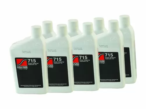 SWEPCO 715 Power Steering Fluid 8X 1 QT PSC Performance Steering Components - FL-SWE715-CASE