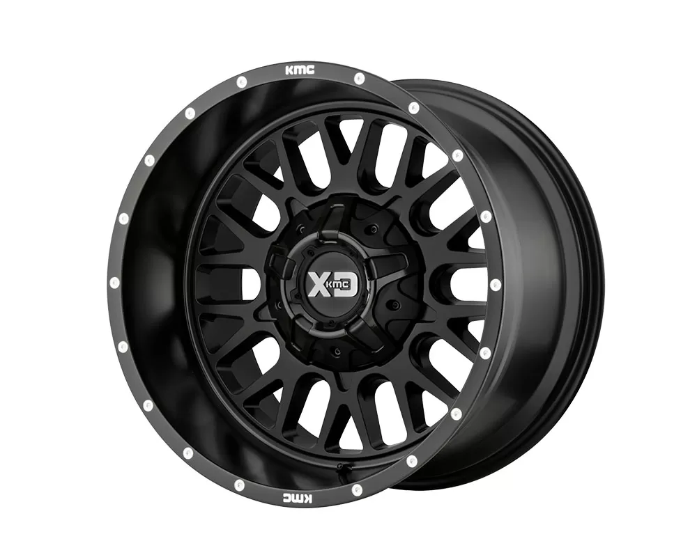 XD Series XD842 Snare Wheel 20x9 5x5x127/5x139.7 +0mm Satin Black - XD84229035700