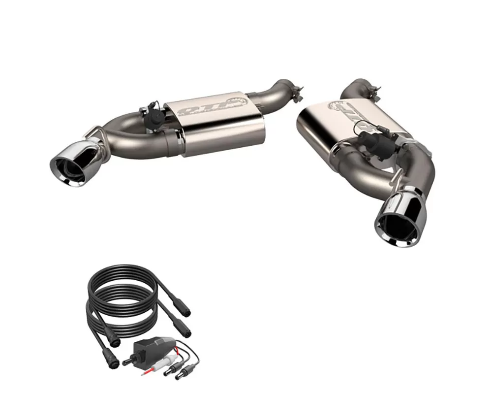 2016-2021 Chevrolet Camaro SS 6.2L Screamer Exhaust Axle Back 3 Inch Dual Tip Bumper Quick Time Performance - 400116