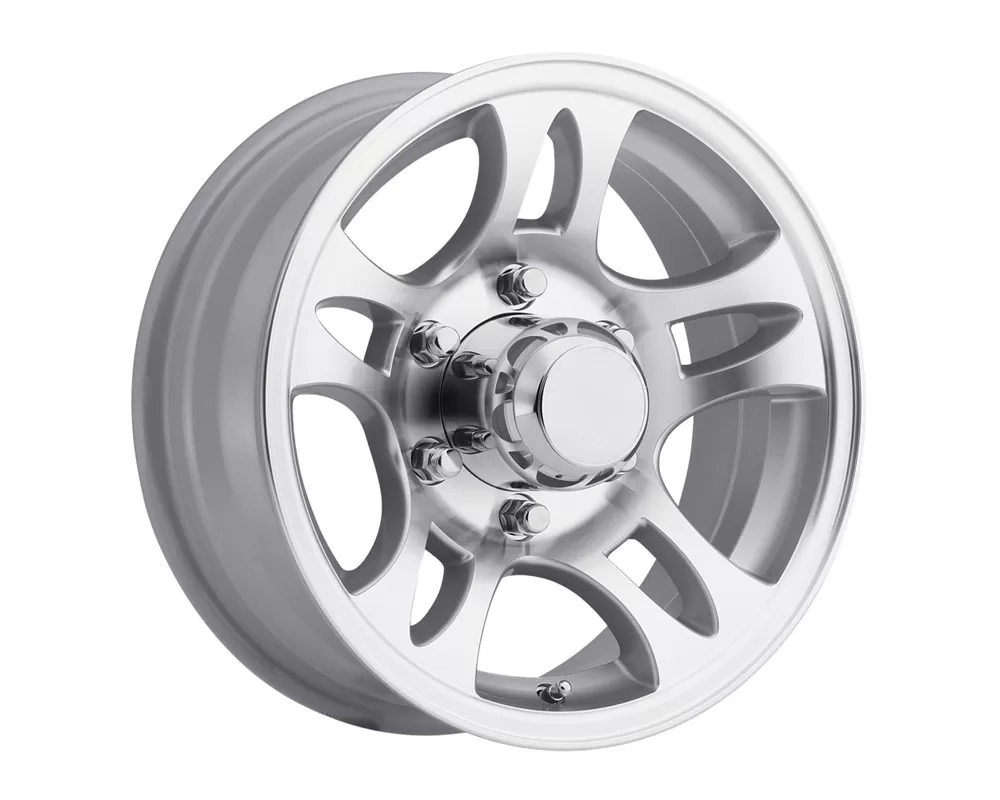 Sendel T-03 Silver Machined Wheel 16x6 8x165.1 0 - T03-66866T