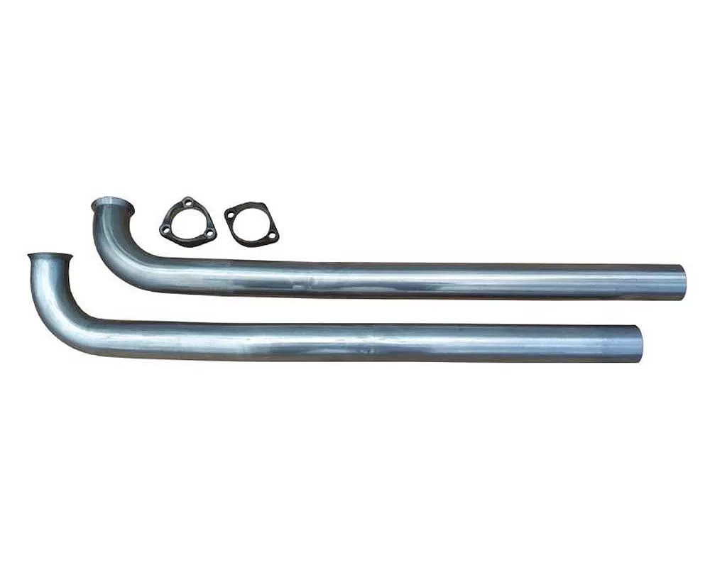 Pypes Exhaust Exhaust Manifold Downpipe 2.5-Inch with HO Or Ram Air 2/3-Bolt Flanges Stainless Steel - DGA20S23