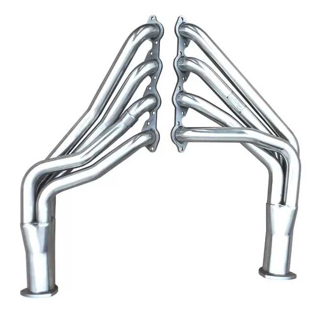Pypes Exhaust Exhaust Header 2-Inch Primary 3.5-Inch Collector Long Tube Kit Polished Stainless Steel Chevrolet Big Block 1967-1974 - HDR100S