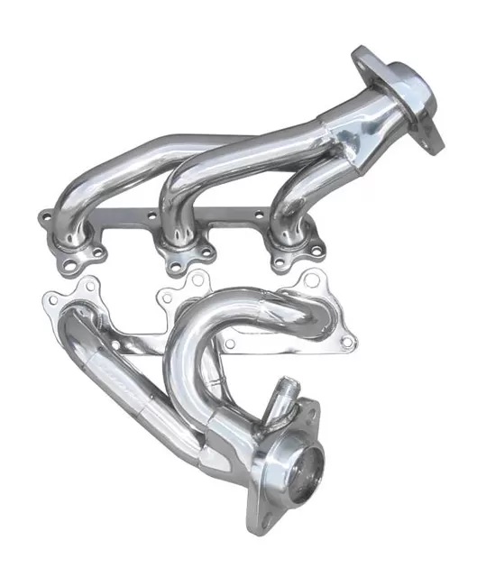 Pypes Exhaust Shorty Exhaust Header Gaskets Polished Stainless Steel Ford Mustang V6 2005-2010 - HDR56S