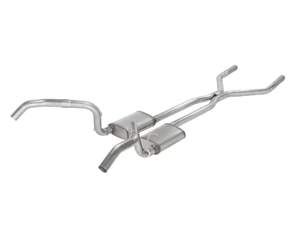 Pypes Exhaust 3" Crossmember Back with H-Pipe Exhaust System EVT50 | EVT61 1967-1969 - SGF44T