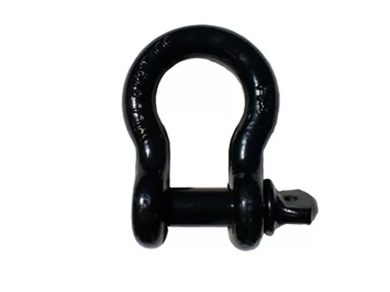 Engo D-Ring Shackle 7/8 Inch Black Powdercoat - 81-00078