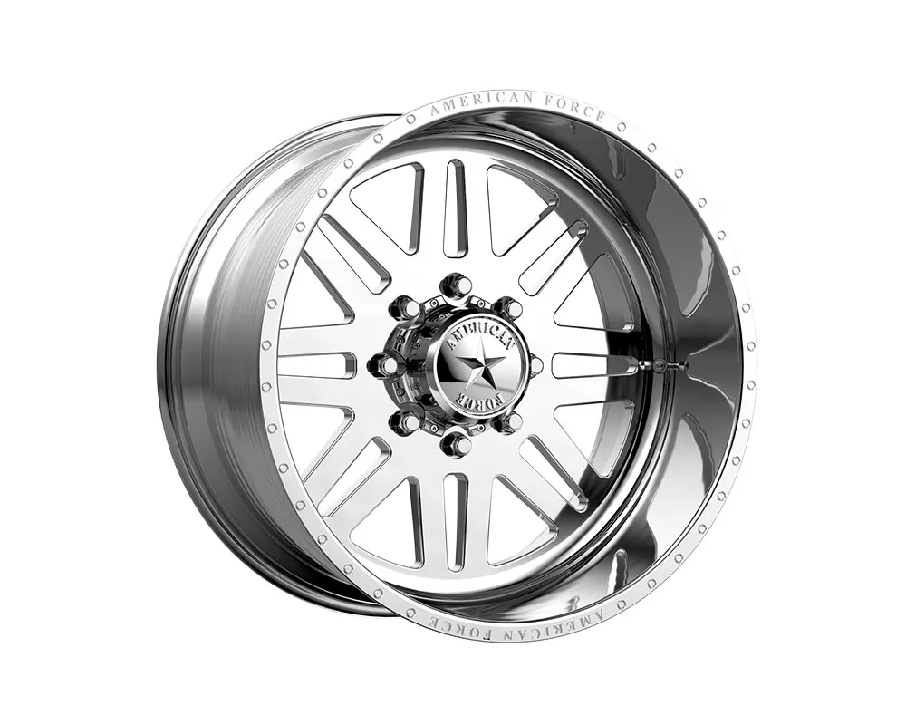 American Force AFW 09 Liberty SS Wheel 20x9 8x8x165.1 +0mm Polished - AFTC09D22-1-21