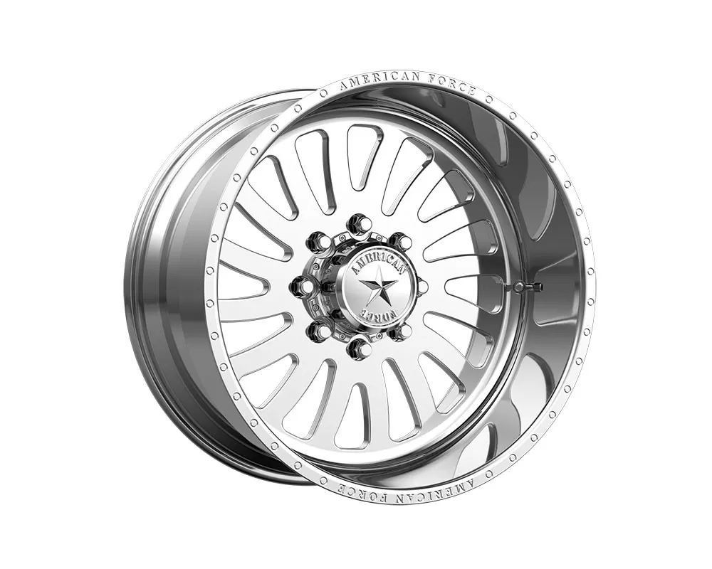 American Force AFW 74 Octane SS Wheel 24x14 8x8x165.1 -73mm Polished - AFTP74LD22-1-21