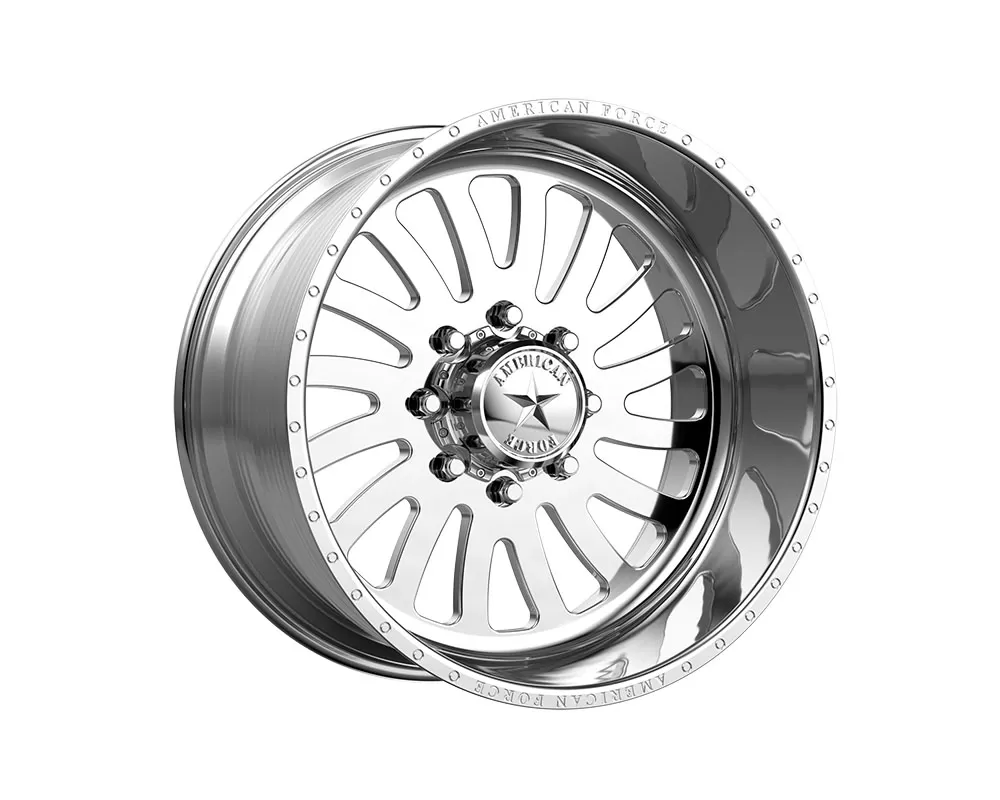 American Force AFW 74 Octane SS Wheel 24x14 8x8x165.1 -73mm Polished - AFTP74RD22-1-21