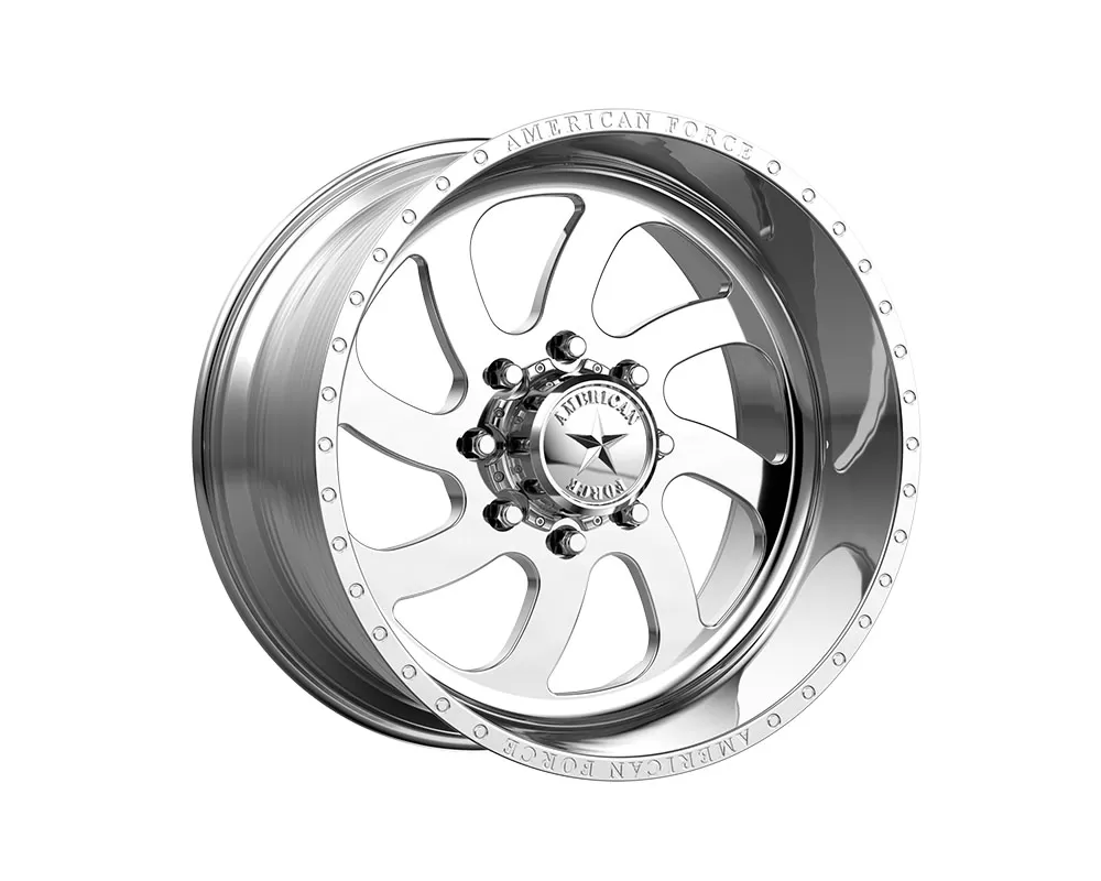American Force AFW 76 Blade SS Wheel 24x14 8x8x180 -73mm Polished - AFTP76LG24-1-21