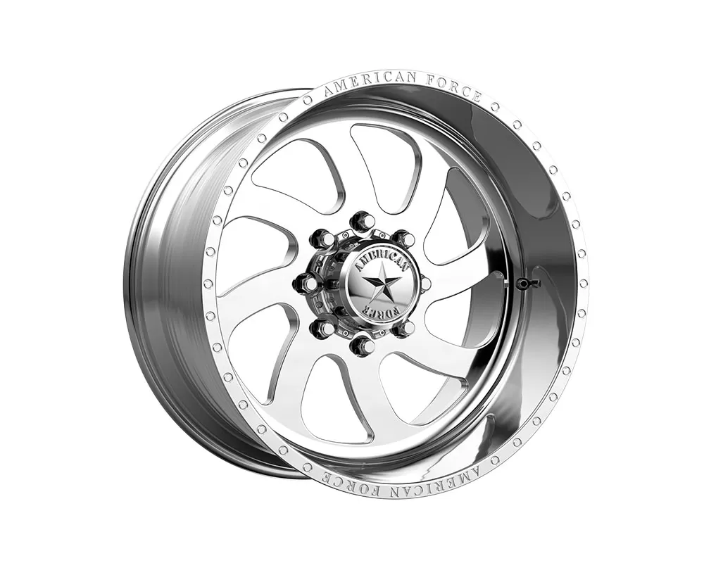 American Force AFW 76 Blade SS Wheel 24x14 8x8x165.1 -73mm Polished - AFTP76RD22-1-21
