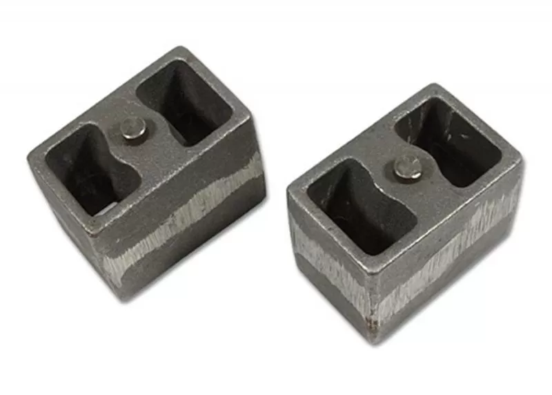 Tuff Country 4" Cast Iron Lift Blocks 3" Wide Tapered Pair - 79043