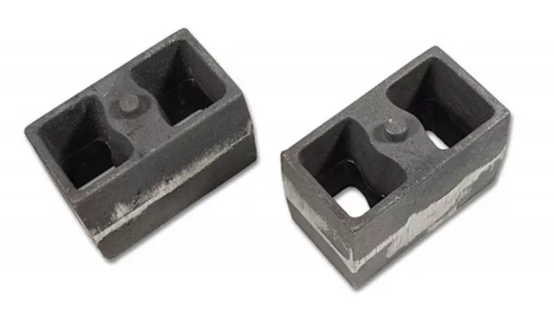 Tuff Country 4" Cast Iron Lift Blocks 3" Wide Non Tapered Pair - 79044
