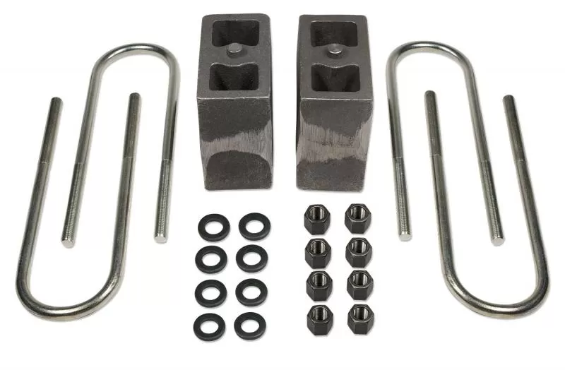 Tuff Country 5.5" Rear Block & U-Bolt Kit w/ Factory Overloads Tapered Ford F250 | F350 4WD 1999-2016 - 97063