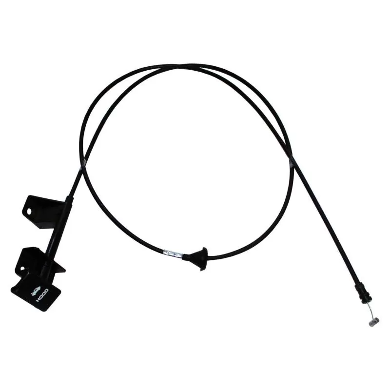 Crown Automotive Jeep Replacement Hood Release Cable for 87/96 XJ Cherokee & 87/92 MJ Comanche w/ LHD Jeep - 55026030