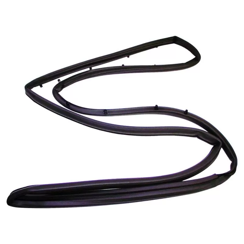 Crown Automotive Jeep Replacement Door Weatherstrip, Right Front w/ Full Steel Doors Jeep Right - 55176222