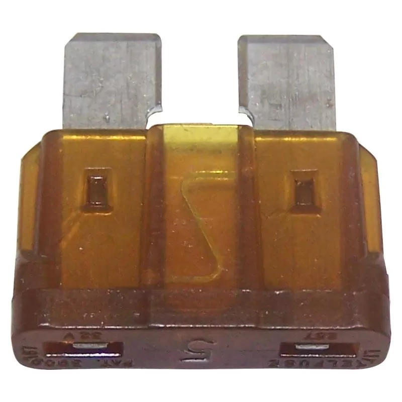 Crown Automotive Jeep Replacement 5 Amp Fuse (Brown) - J3231213