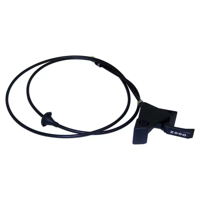 Crown Automotive Jeep Replacement Hood Release Cable for 1981-1991 SJ, J-Series Jeep - J5758027