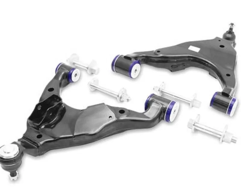 SuperPro Suspension Control Arm Lower Complete Assembly Kit Double Offset Front Lexus GS 2001-2009 | Toyota 4Runner 2002-2009 - TRC482