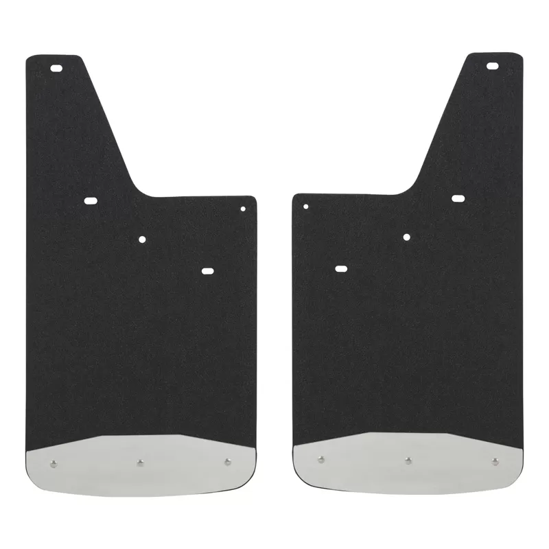 Luverne Black Rubber Recycled Rubber Textured Rubber Mud Guards - 250743