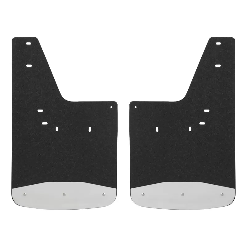 Luverne Black Rubber Recycled Rubber Textured Rubber Mud Guards - 250931